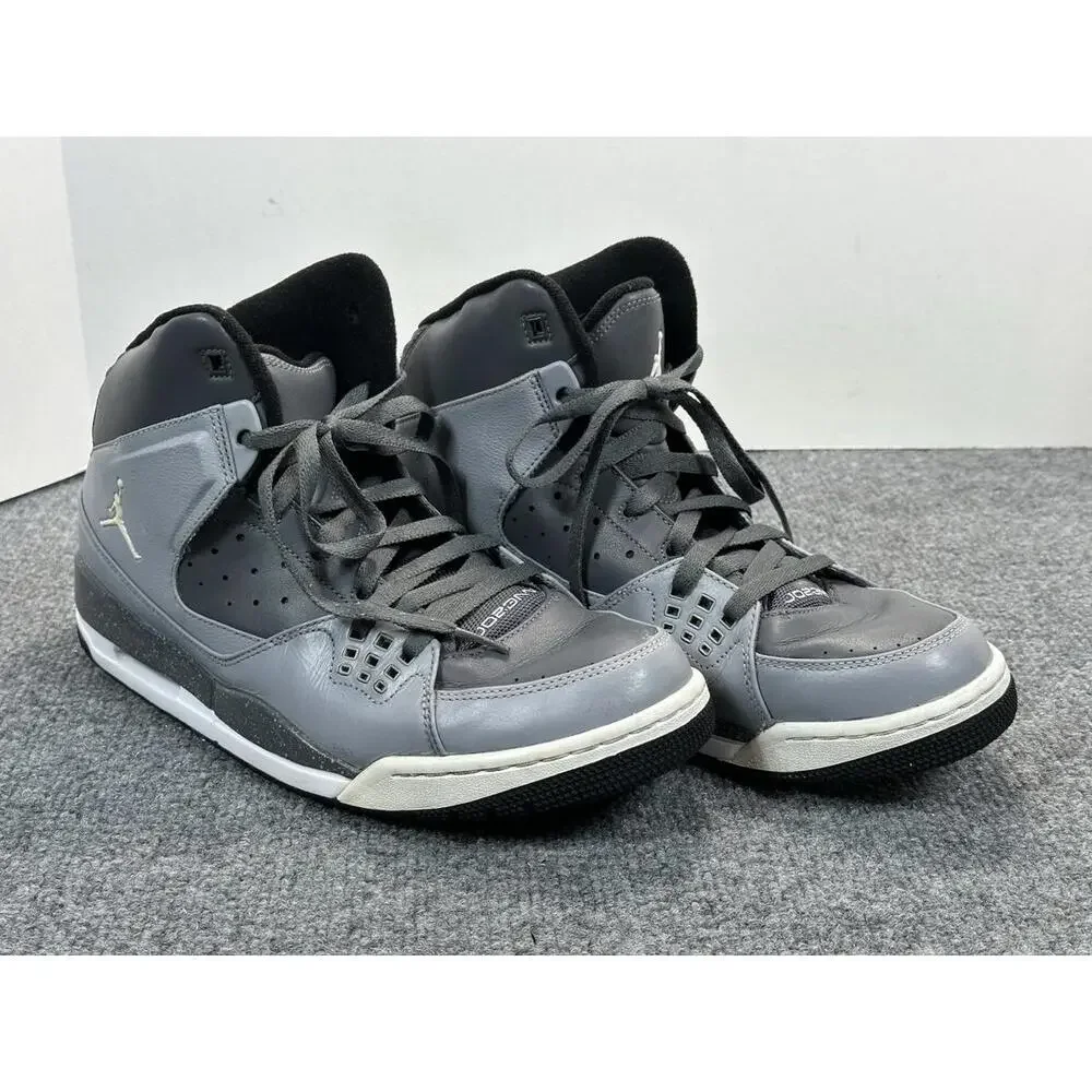 Air JORDAN Retro 538699-011 Wolf Grey & White Stealth Nike‎ Basketball Men’s 11